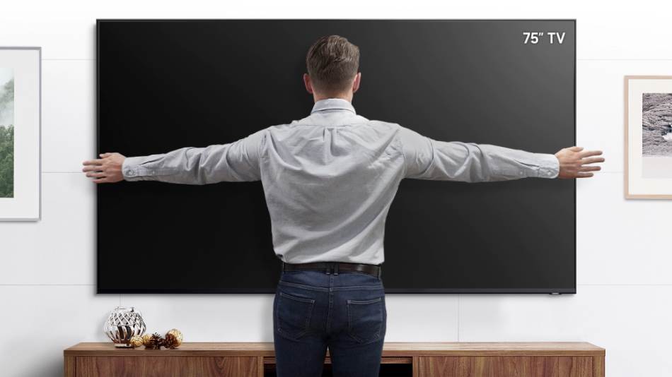 Kako izabrati velicinu televizora, TV velicina, Kako se meri TV velicina