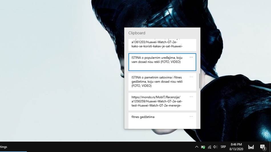 Windows prečice na tastaturi