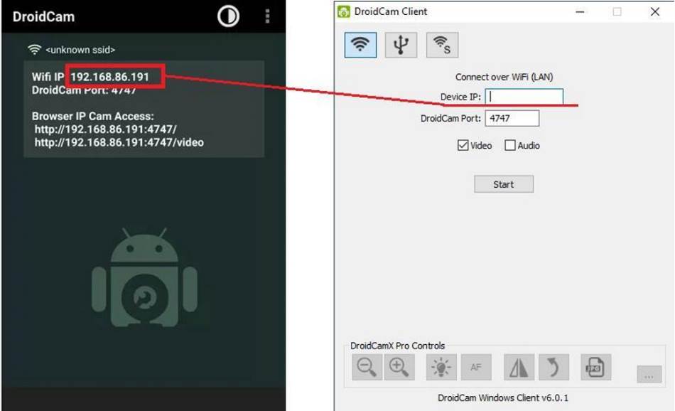 Kako koristiti kameru telefona za ZOOM, Kamera telefona za video konferenciju, DroidCam upotreba kak