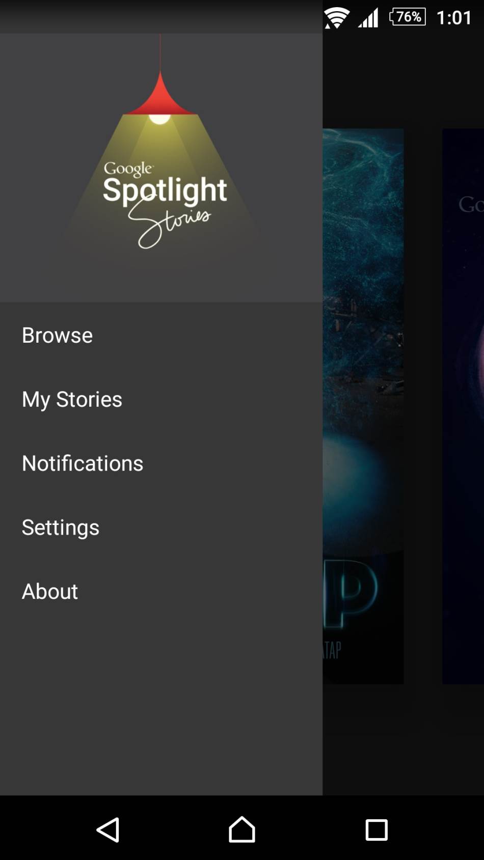 Google Spotlight Stories, Windy day,