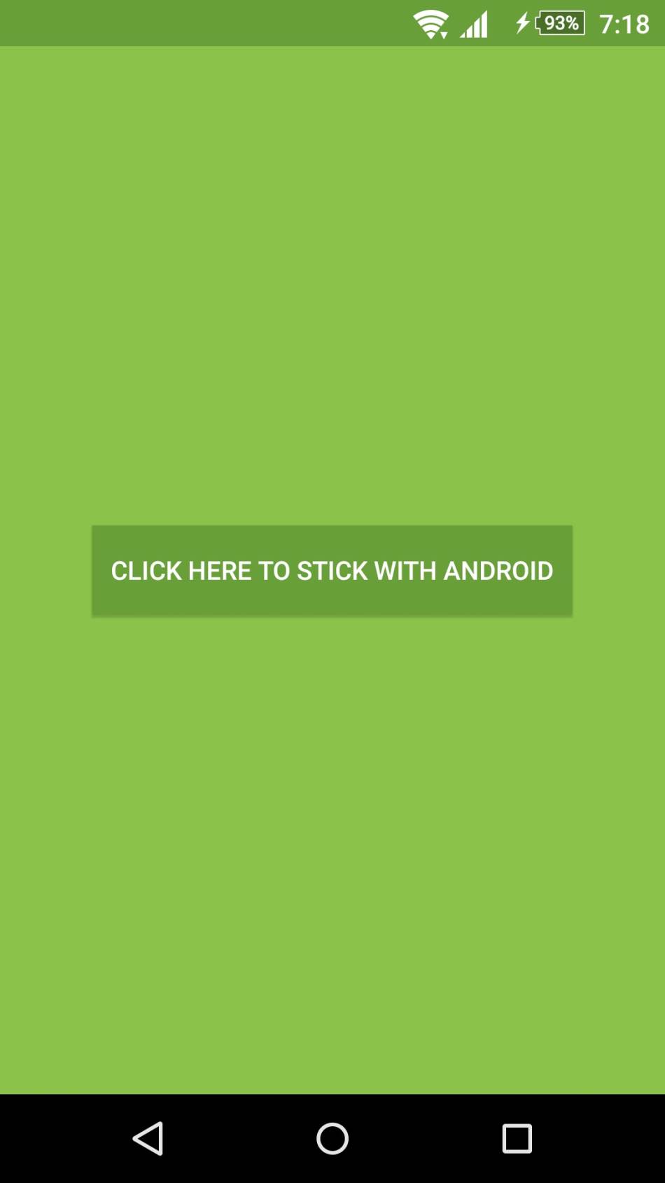 Stick with Android aplikacija