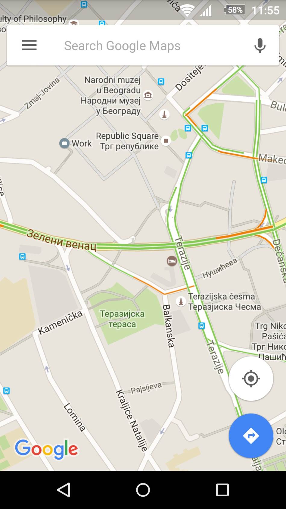 Google Mape nove opcije u 9.20.0 verziji