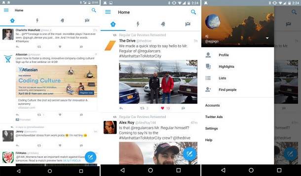 New Twitter app