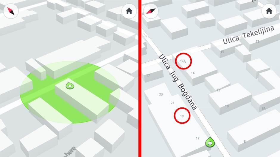 HERE WeGo mape Srbije 3D, 3D mape Srbije, Mapiranje Srbije u 3D okruženju