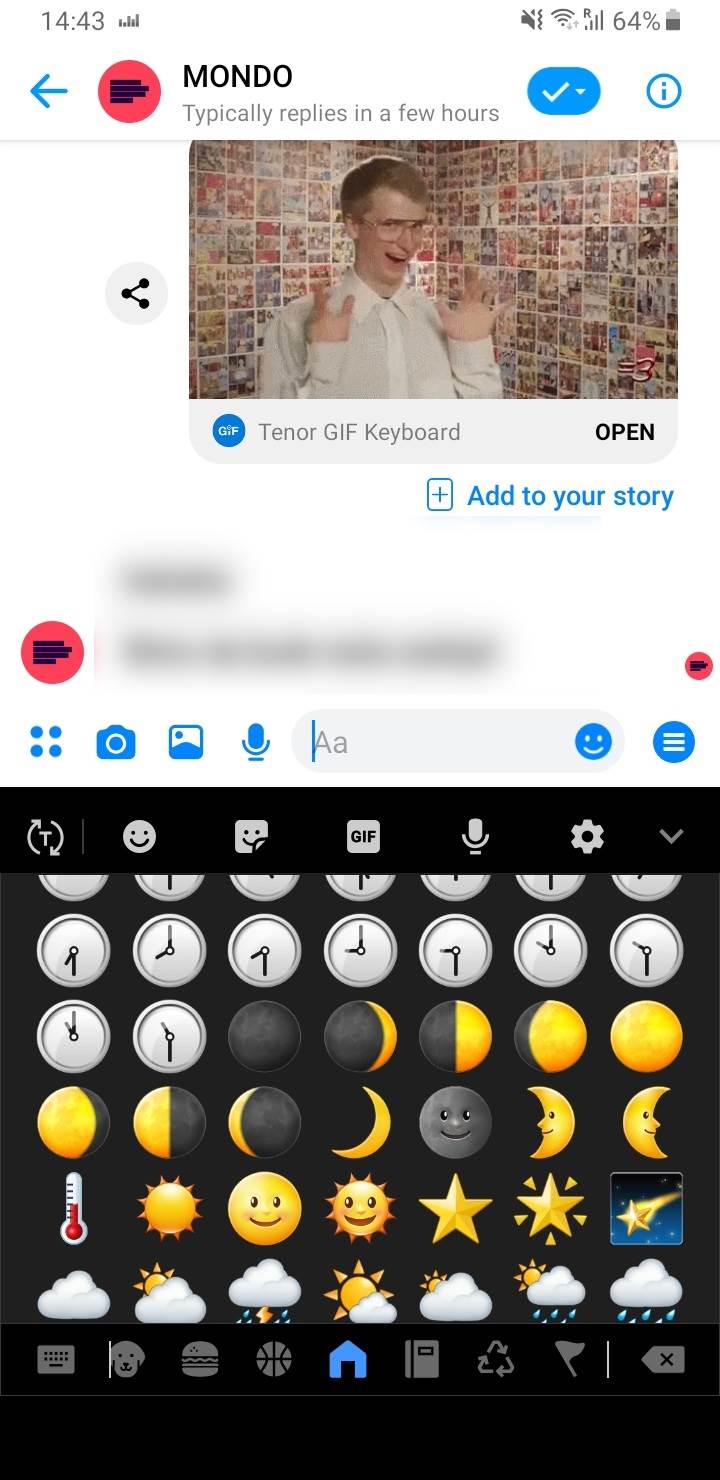 Messenger Dark Mode kako aktivirati, Messenger Dark Mode pošalji emoji mesec, Messenger Dark Mode