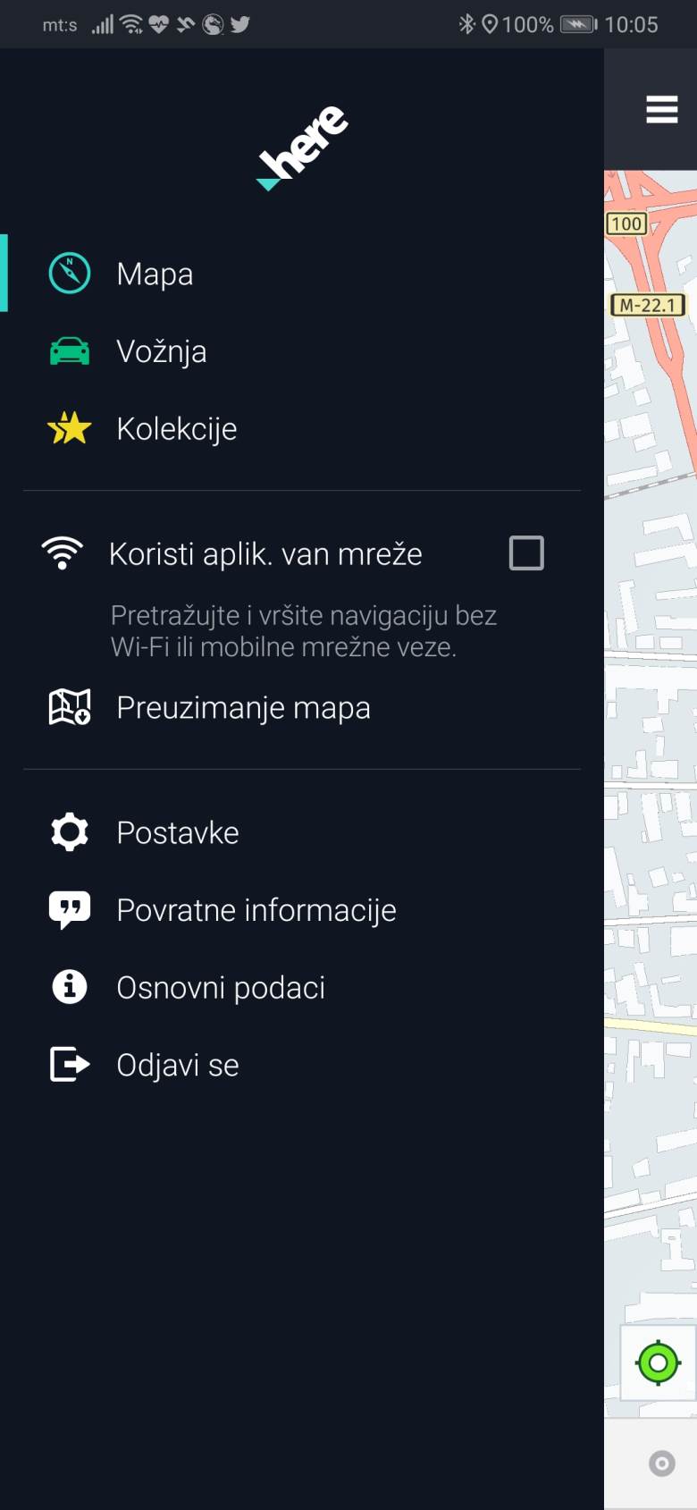 GPS mape Srbija navigacija, Besplatna navigacija, Navigacija bez interneta, Here WeGo, biciklisti na