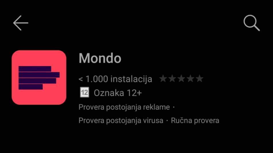 MONDO Huawei AppGallery, MONDO aplikacija Huawei AppGallery download