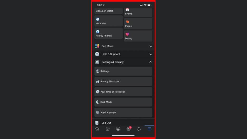 Facebook Dark Mode telefon, Facebook aktivirao Dark Mode aplikacija, Facebook #DarkMode