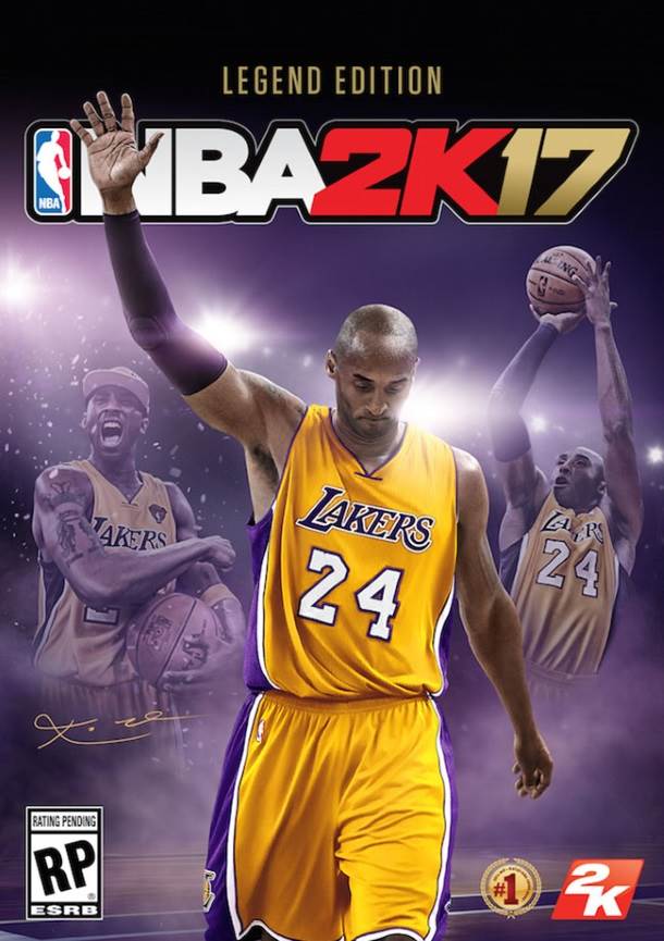 NBA 2K17 Kobe Bryant Legend Edition Gold 99 evra