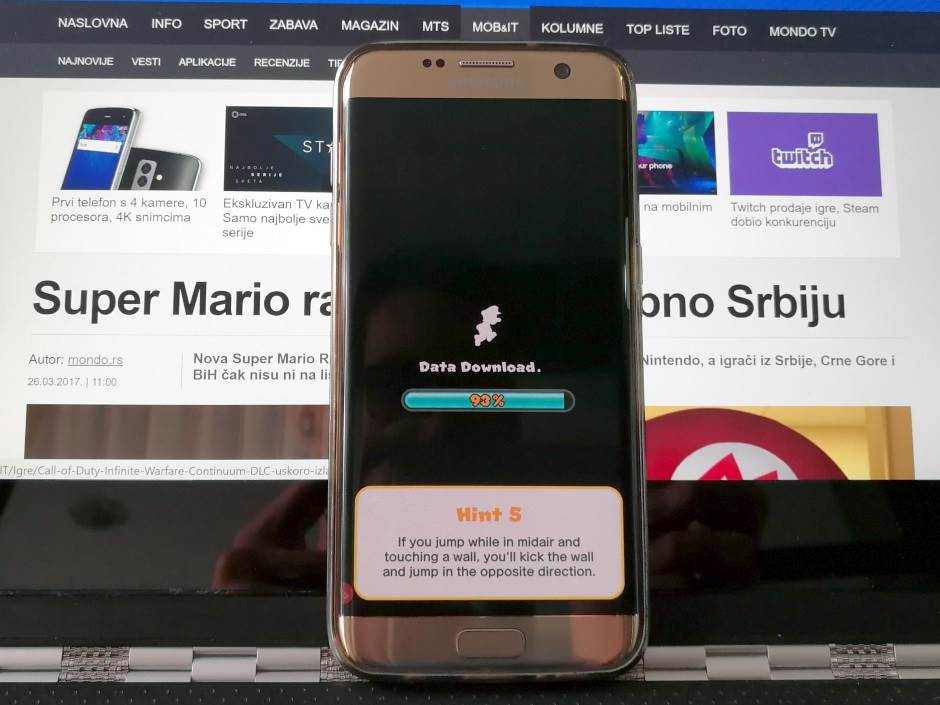 Super Mario Run u Srbiji preuzimanje