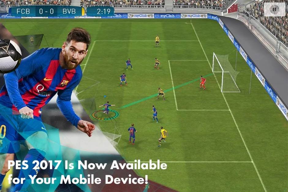 Pro Evolution Soccer 17 PES 2017 za telefone Android i iPhone download link