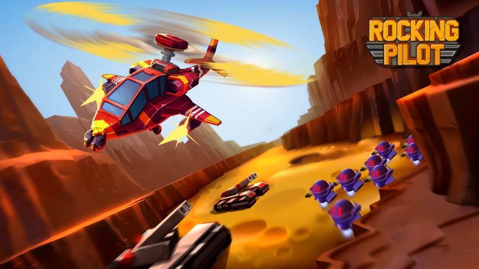 Rocking Pilot arkadna top-down pucacina iz Srbije