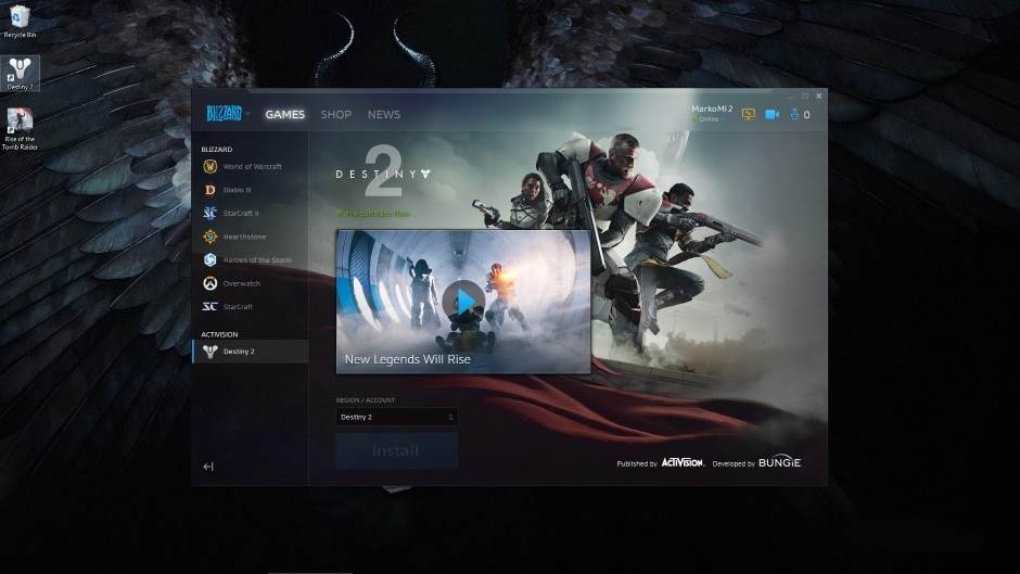 Destiny 2 PC zahtevnost