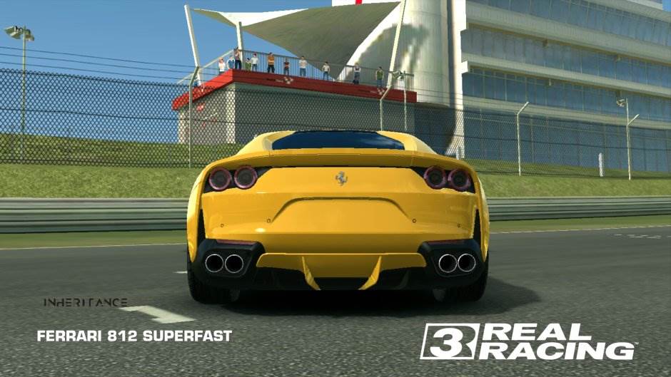 Ferari 812 Superfast Real Racing 3 video igra smartfon