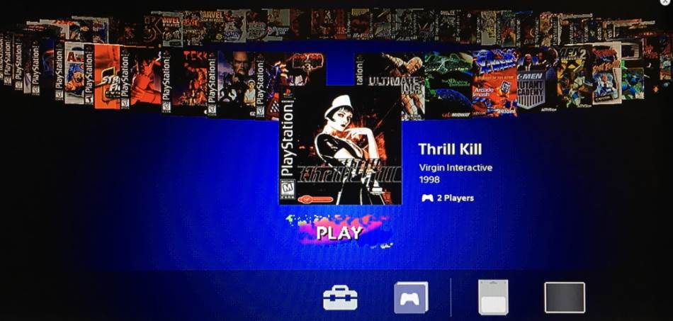 TrueBlue emulator igre PlayStation SEGA Genesis