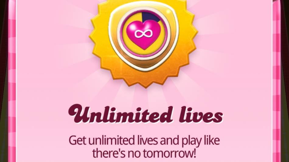 Candy Crush Saga neograniceni životi, Candy Crush Saga besplatni životi
