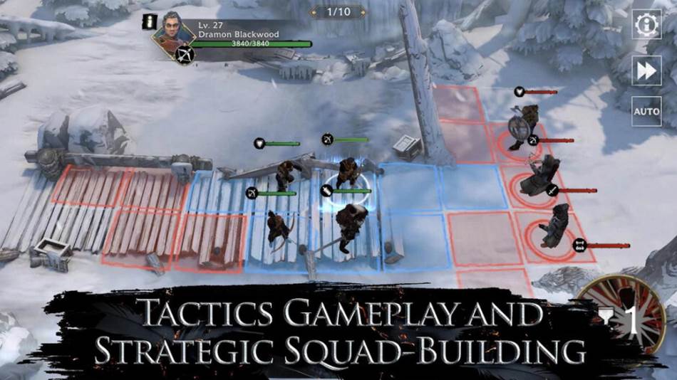Game of Thrones: Beyond the Wall Behaviour Interactive igra iOS, Huawei, Android