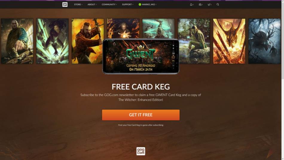 The Witcher: Enhanced Edition igra besplatno GOG platforma, The Witcher: Enhanced Edit besplatno