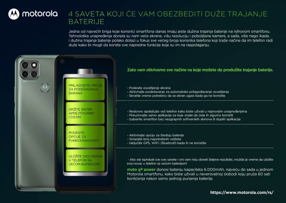 baterija mobilni telefoni saveti duže trajanje kako produžiti autonomiju