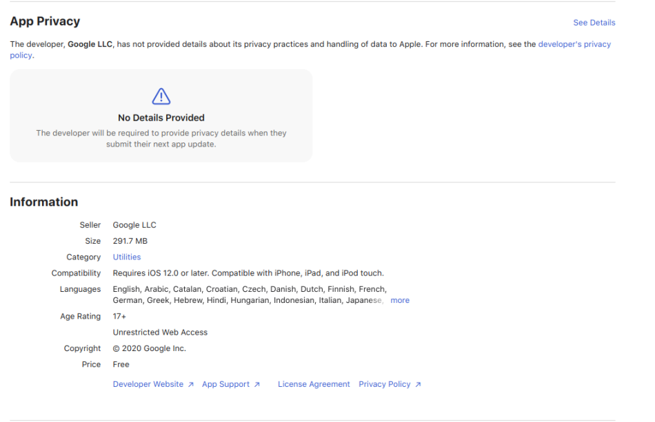 privatnost korisnika apple google facebook twitter snapchat