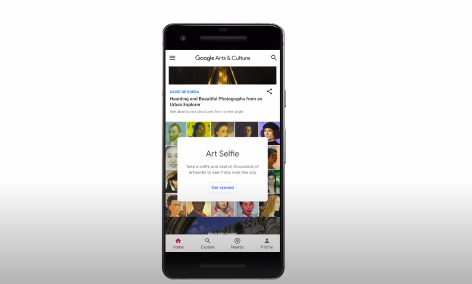 google arts and culture selfie muzeji aplikacija kamera