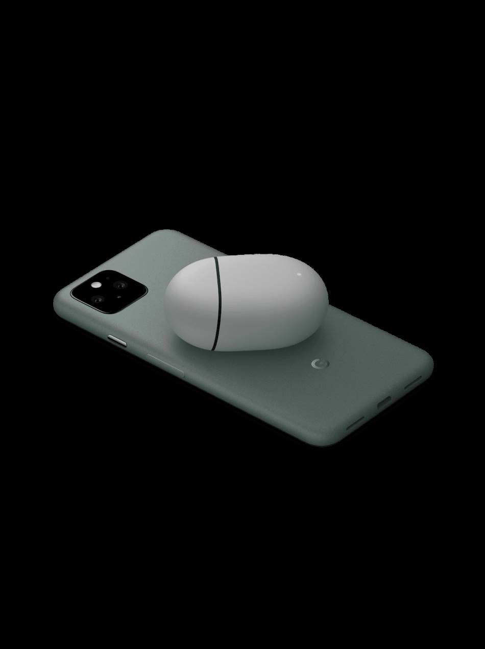 Google Pixel 5 bežično puni slušalice