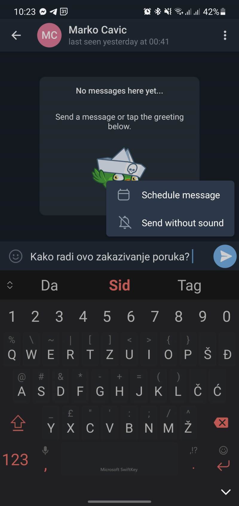 Zakažite slanje poruke opcija za koju malo ljudi zna da postoji