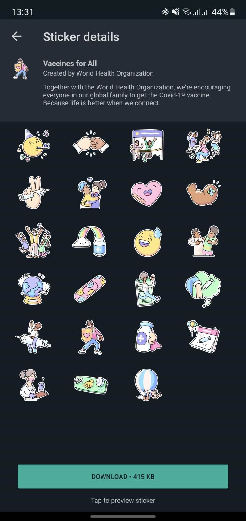 Stikeri sa vakcinama za WhatsApp kako ih preuzeti i slati u porukama