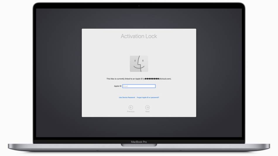 Zaključavanje MacBook računara na daljinu