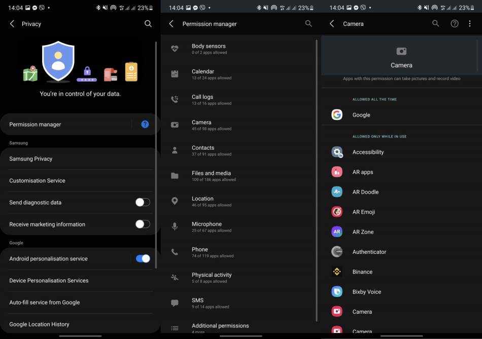 Podešavanje privatnosti na Androidu