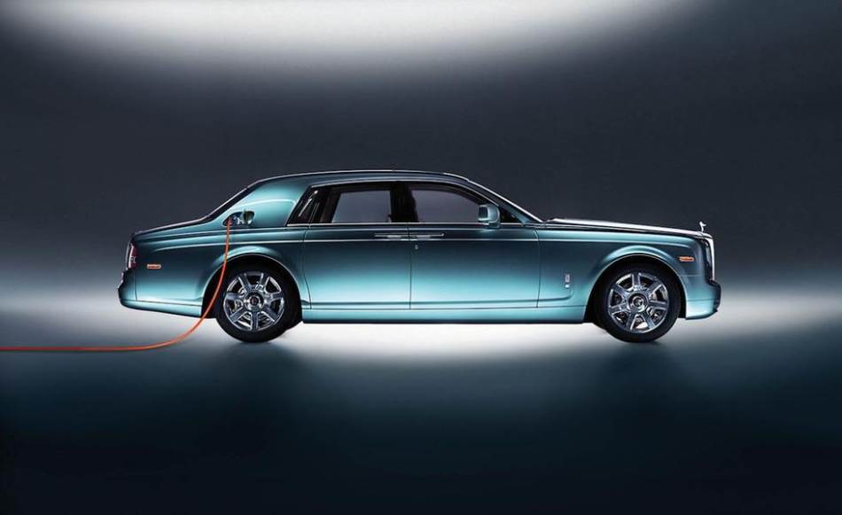 rolls-royce silent shadow električni automobil elektrifikacija