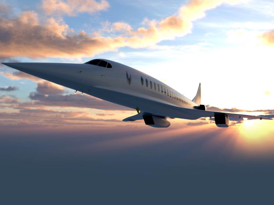 supersonični avion letenje United amerika