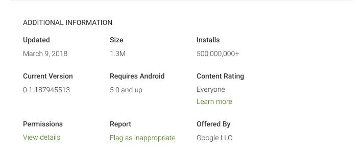 google assistant playstore aplikacija 500 miliona