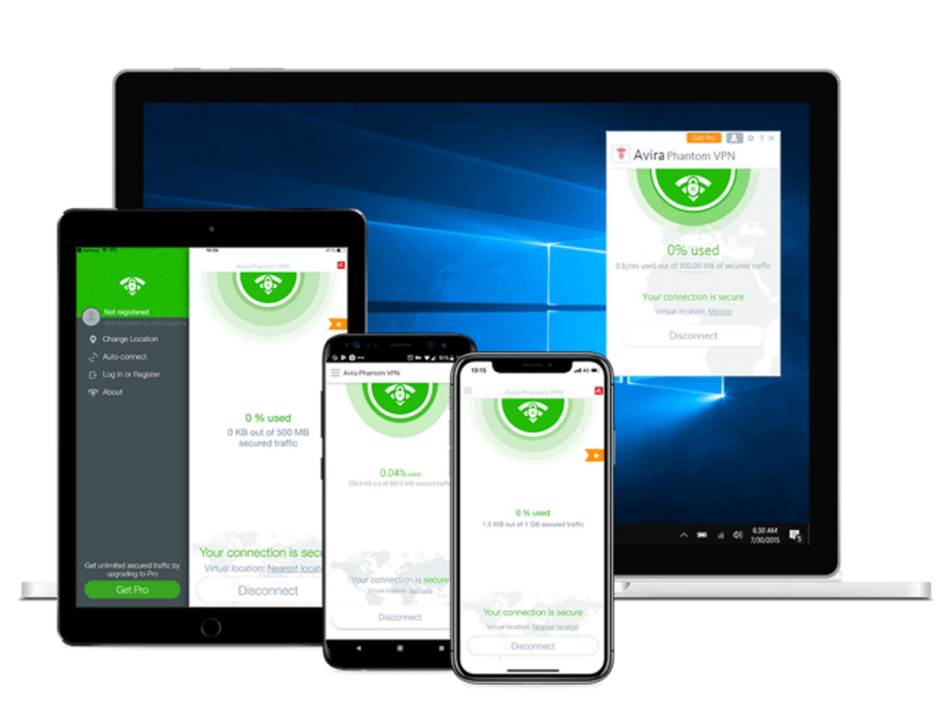 Avira Phantom besplatan VPN