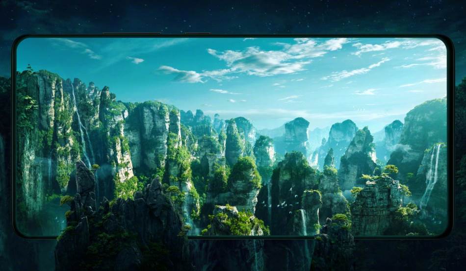 Kamera ispod ekrana loš kvalitet selfi slika