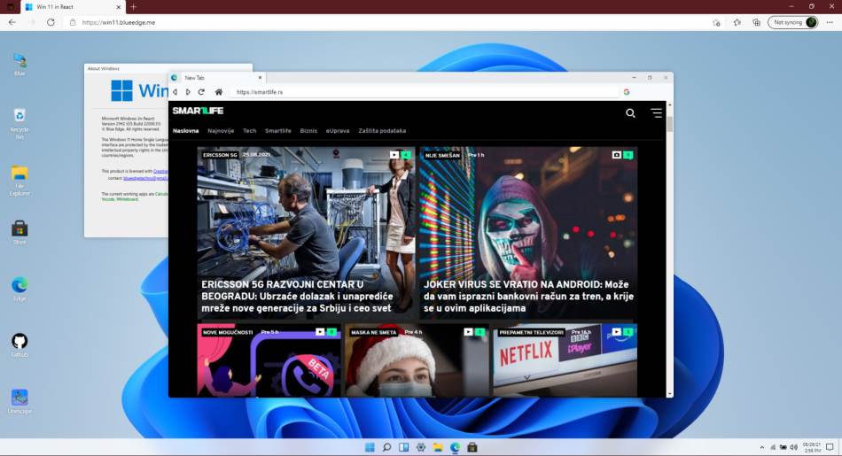 Windows 11 Edge browser