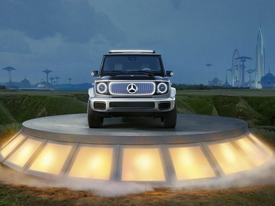 Mercedes-Benz Concept EQG G-Wagen SUV električni automobil