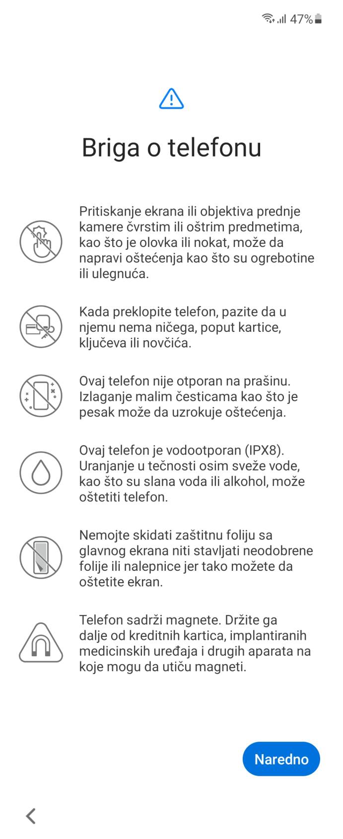 Samsung Galaxy Z Flip3 Slike Ekrana