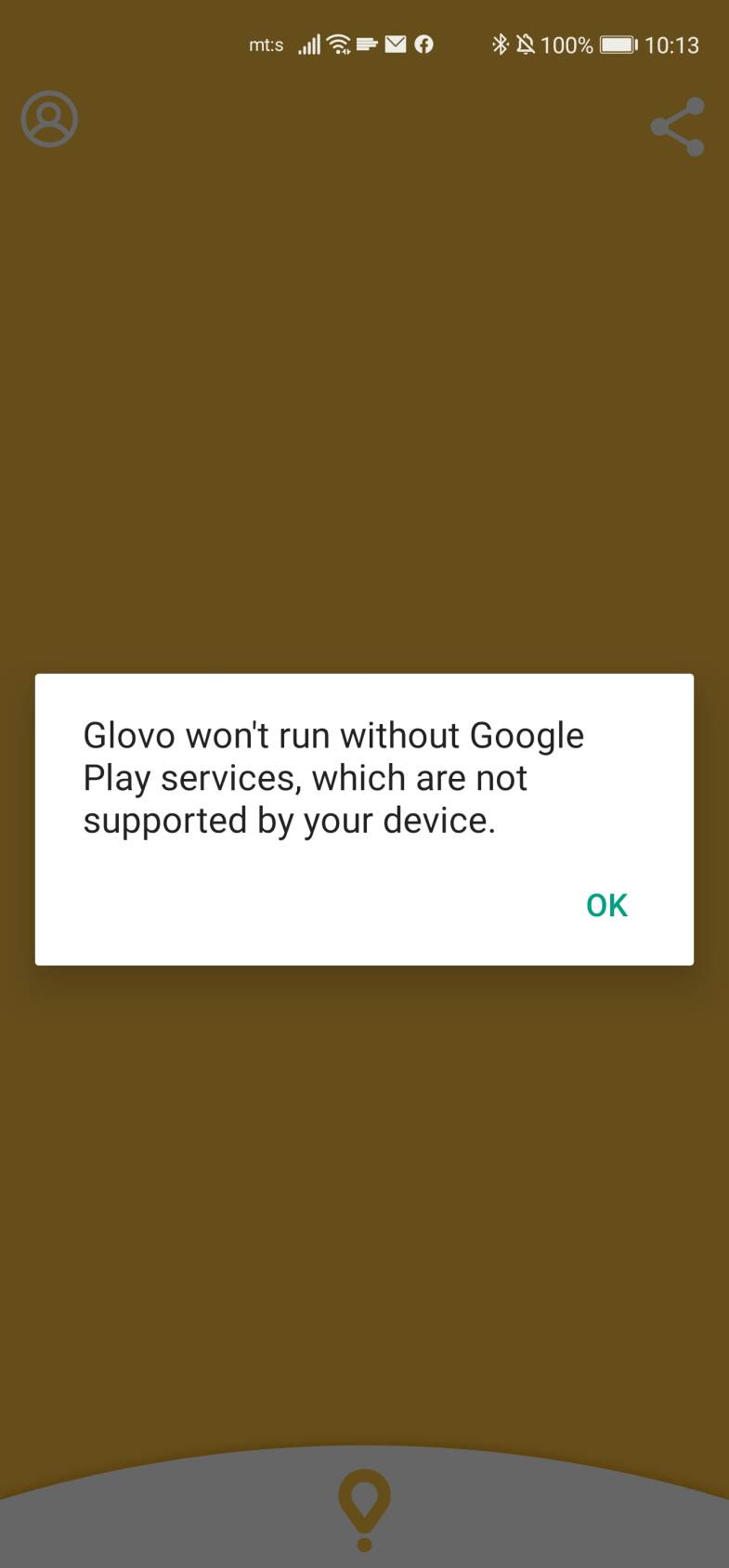 Glovo Huawei telefoni kako radi