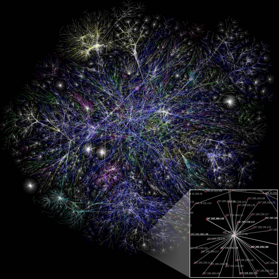 Mapa Interneta