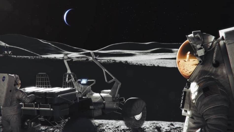 Astronauti na Mesecu