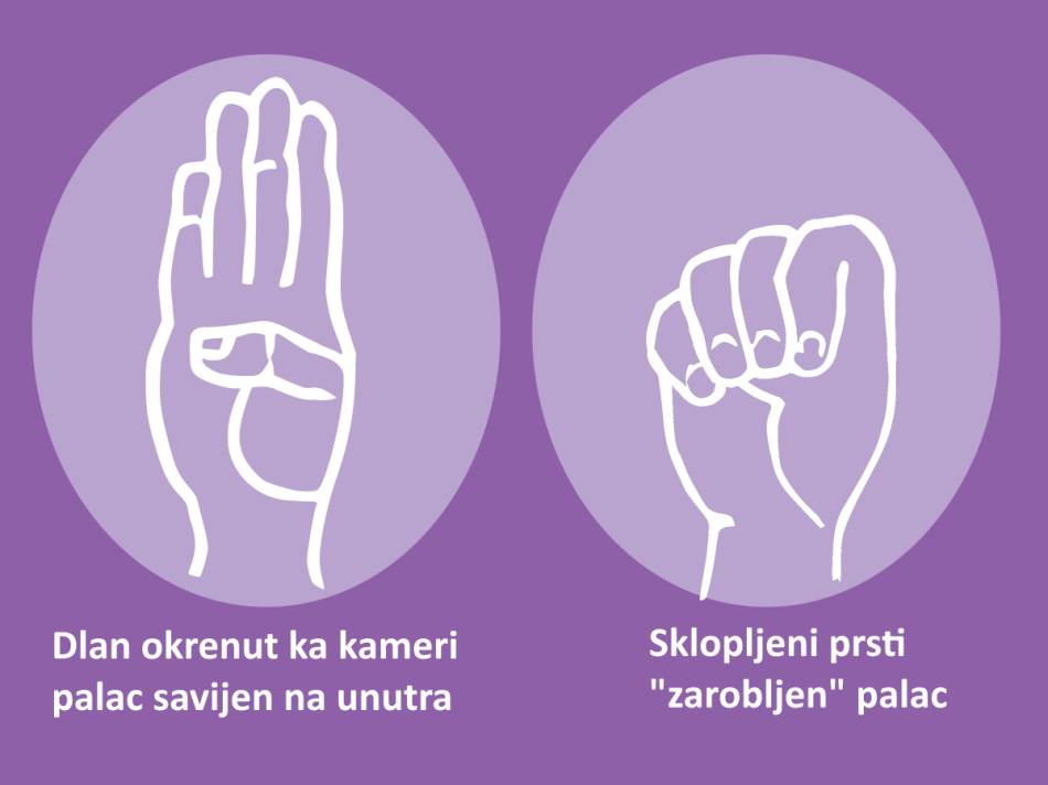 Signal za pomoc TikTok