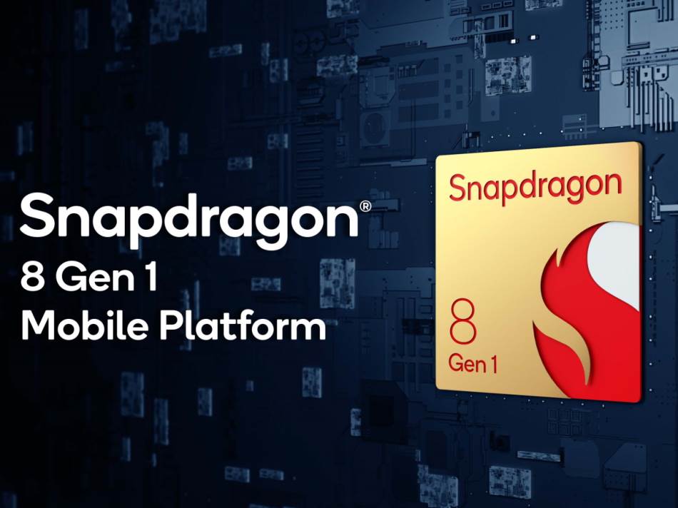 Snapdragon 8 gen 1 mobilna platforma sa logotipom
