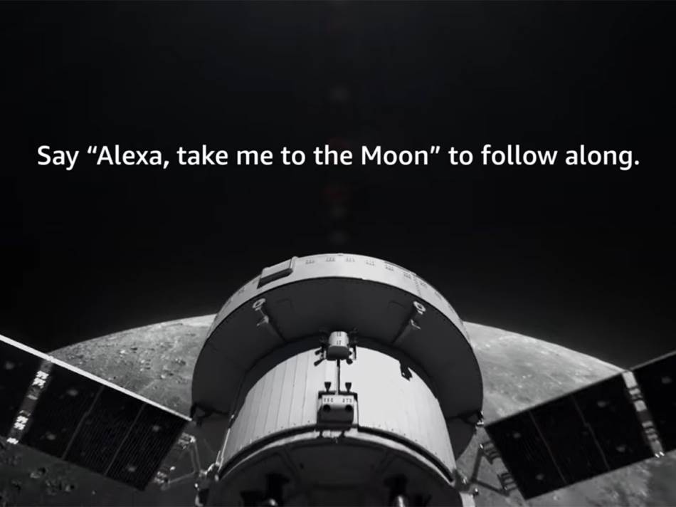 Alexa ide na Mesec