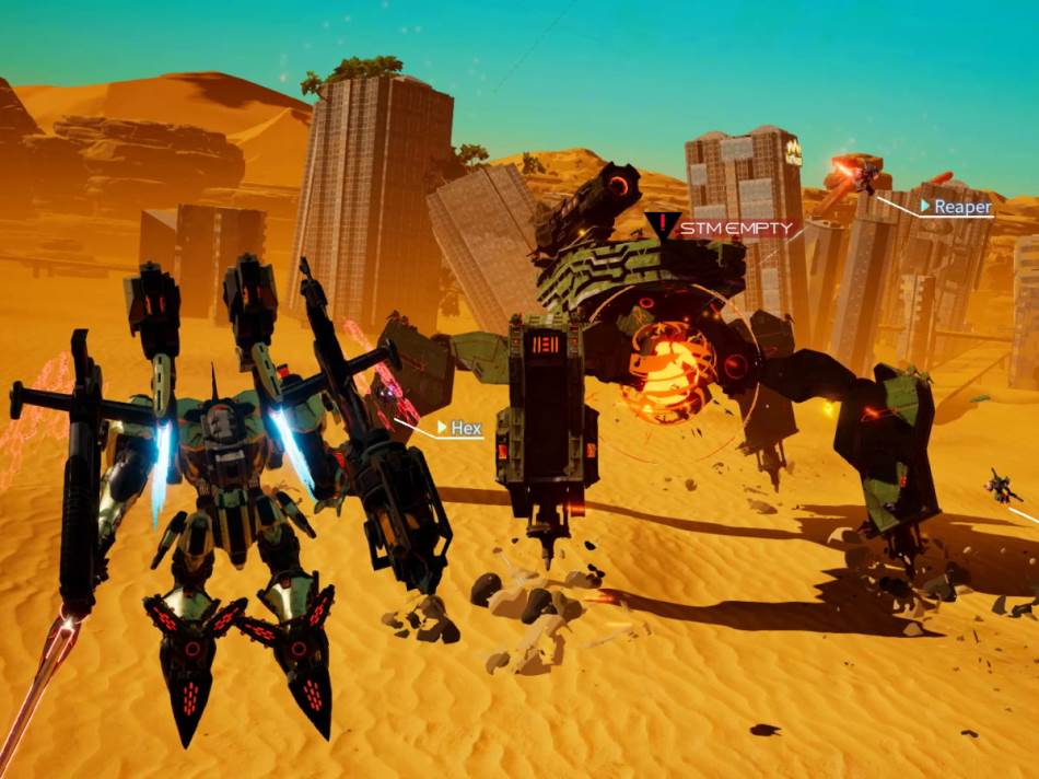Daemon X Machina slika iz igre