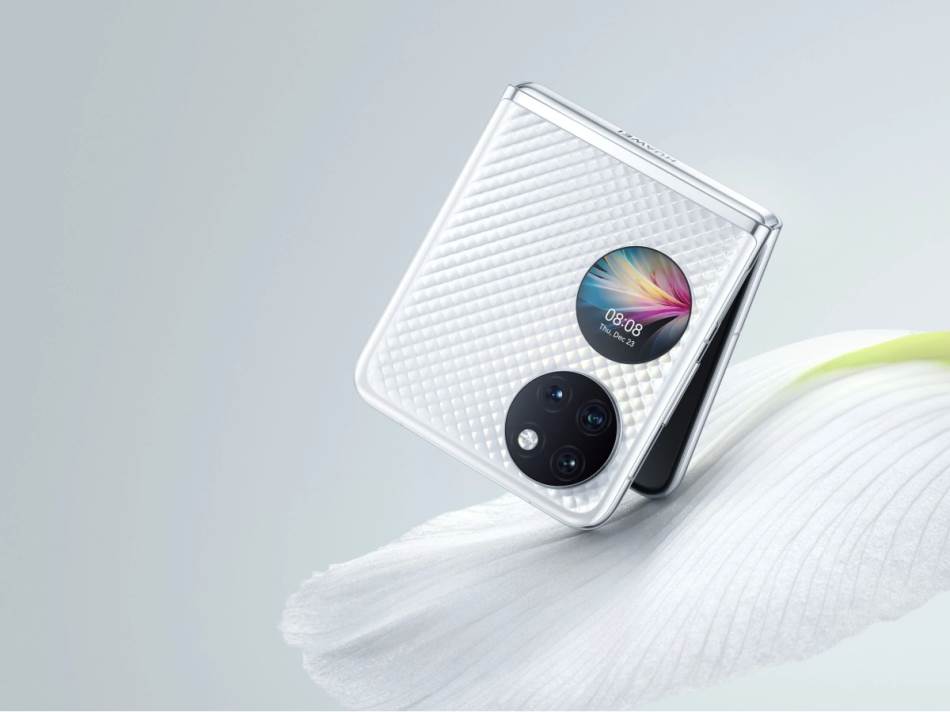 Huawei P50 Pocket bela boja