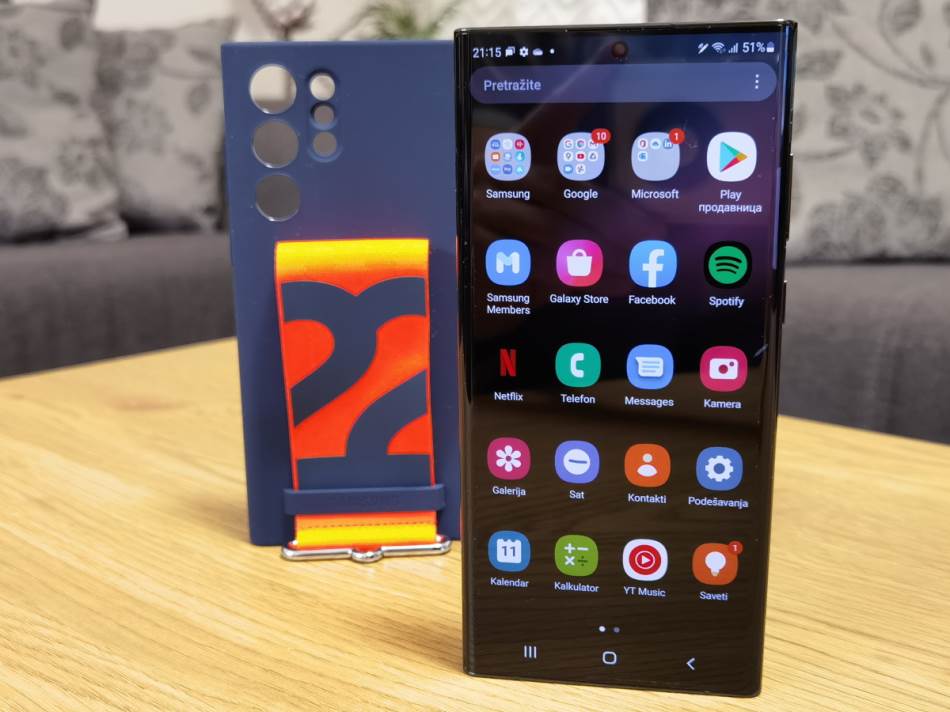 Samsung Galaxy S22 Ultra uživo test