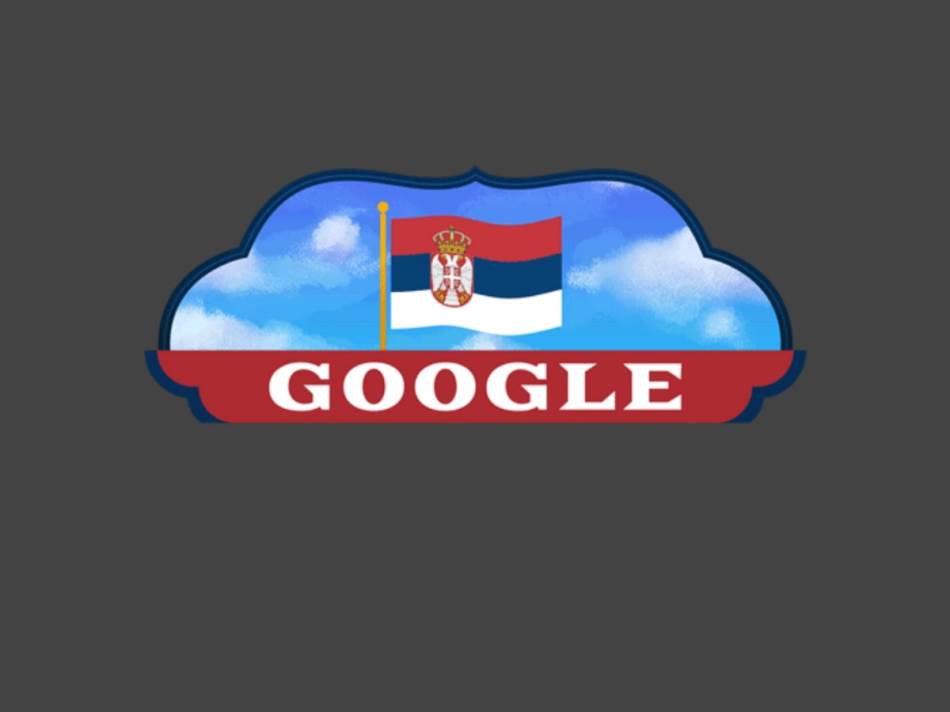 Gugl Dan državnosti Srbije čestitka