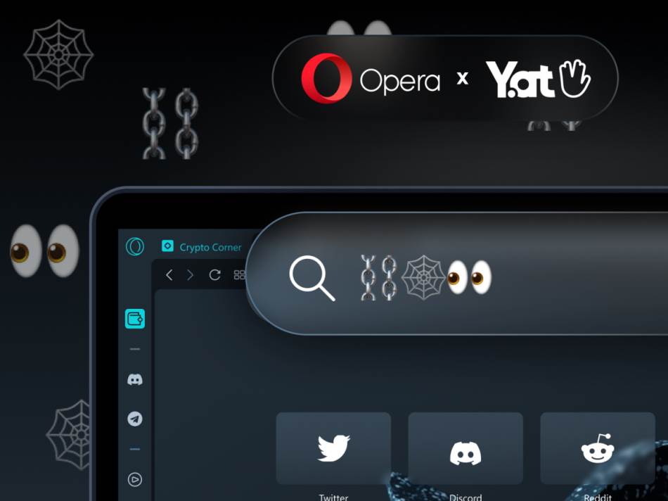 Opera pretraživanje emodžijima umesto web adrese