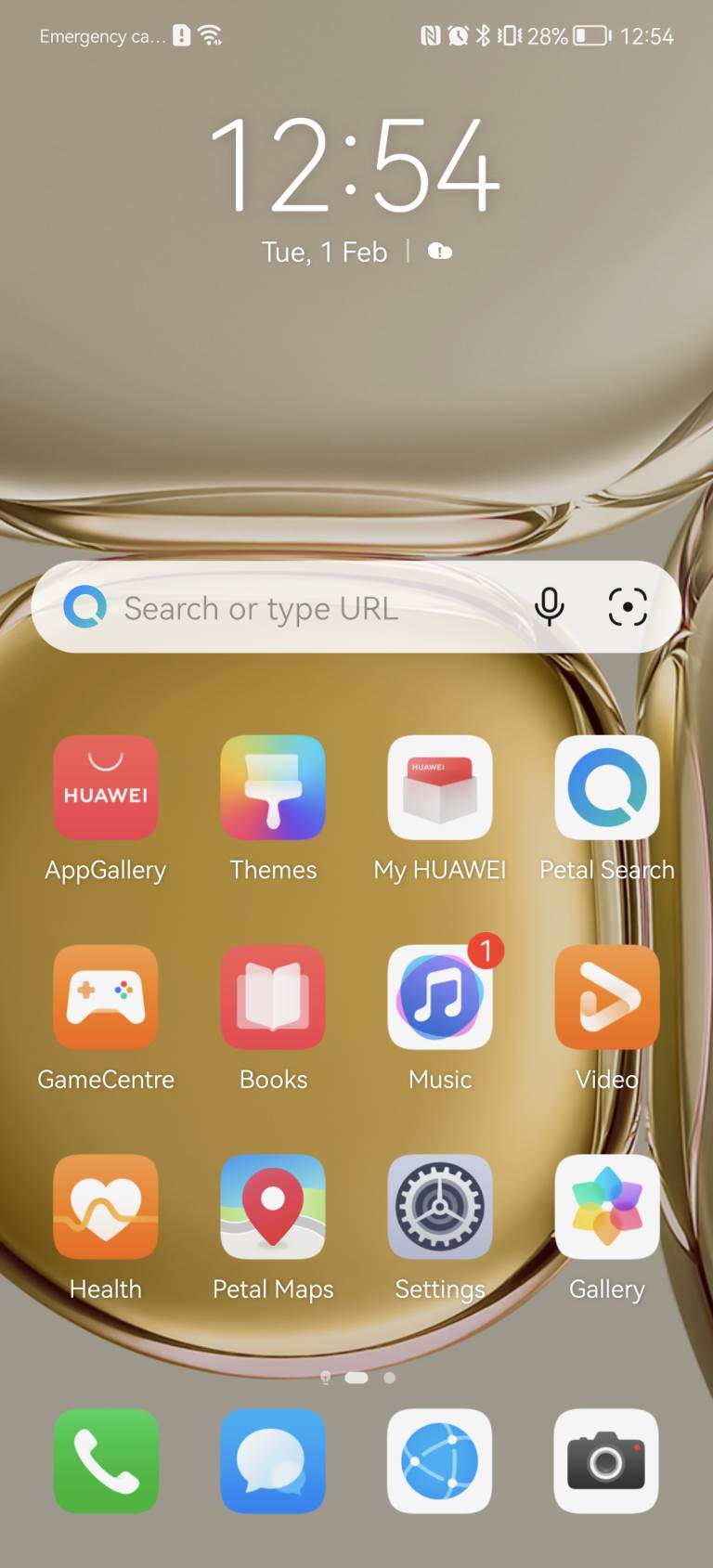 Huawei P50 Pro EMUI 12 interfejs
